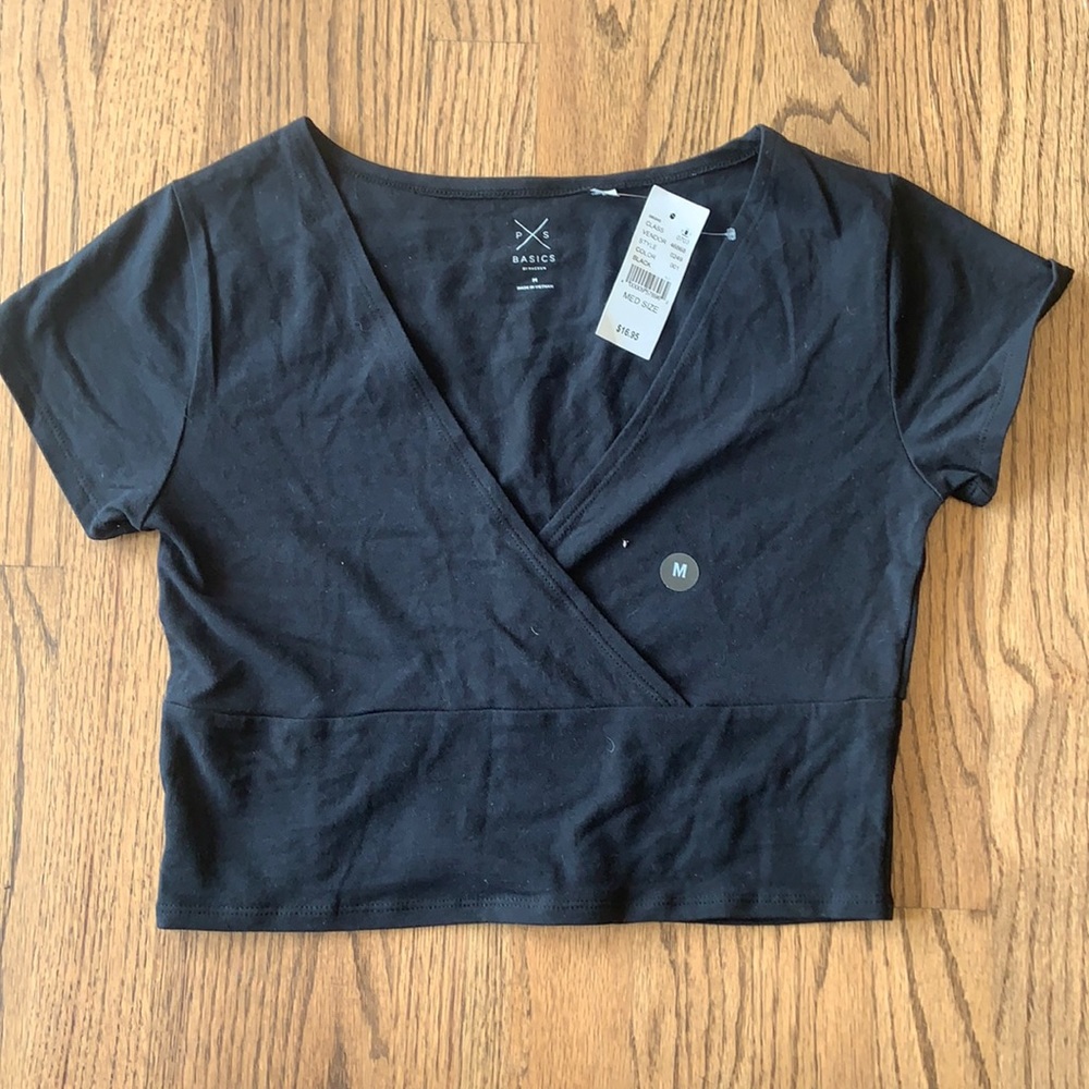 Pacsun Black Crop Top